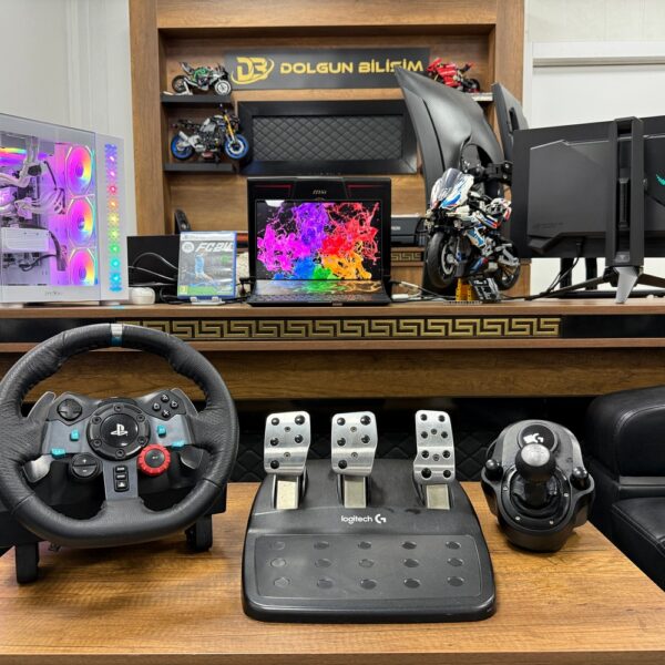 Logitech G29 + Vites Oyun Direksiyonu (İKİNCİ EL)