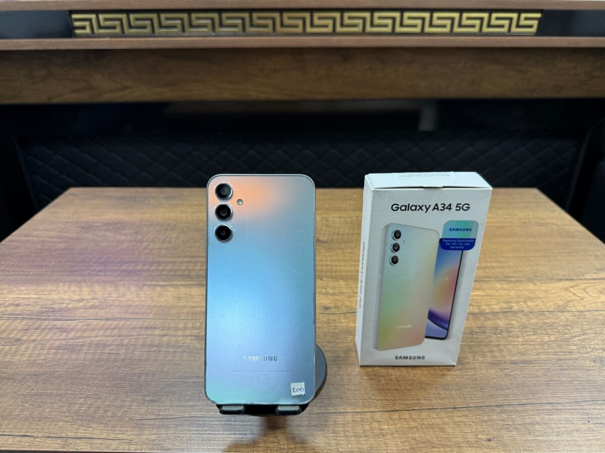 Samsung A34 256 GB Gümüş (İKİNCİ EL) - Görsel 2