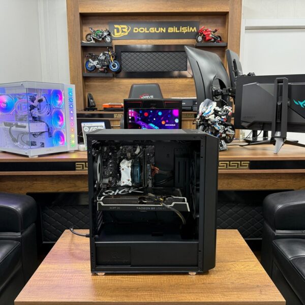 AeroCool i5-10400F 16GB RAM 256GB SSD RX6700XT 12GB Oyuncu Kasa (İKİNCİ EL)