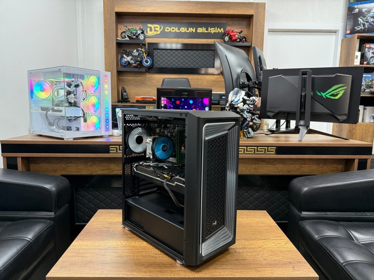 AeroCool i5-10400F 16GB RAM 256GB SSD RX6700XT 12GB Oyuncu Kasa (İKİNCİ EL) - Görsel 2