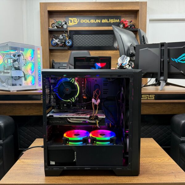 Gaming Kasa Intel i5 4430 16GB RAM 240GB SSD Sapphire RX580 4GB (İKİNCİ EL)