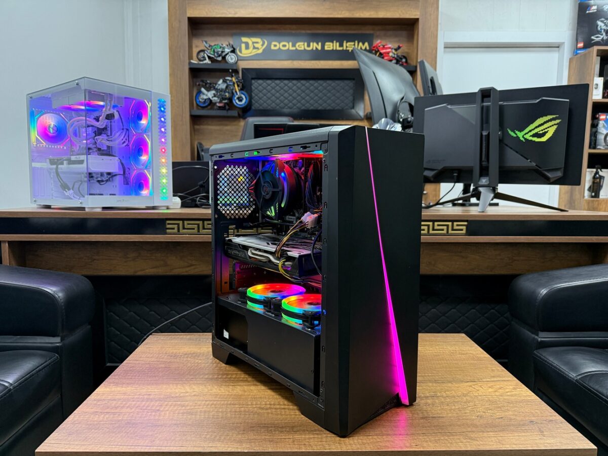 Gaming Kasa Intel i5 4430 16GB RAM 240GB SSD Sapphire RX580 4GB (İKİNCİ EL) - Görsel 2