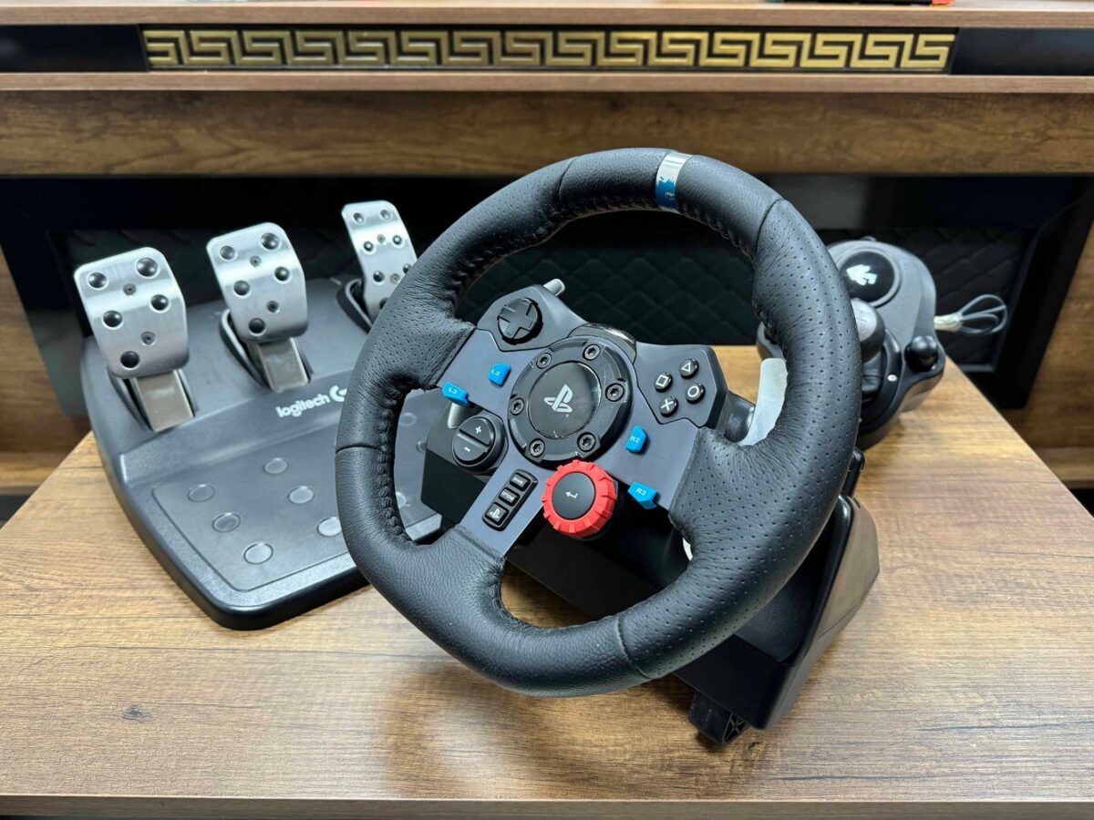 Logitech G29 Yarış Direksiyonu + Logitech Vites Shifter (İKİNCİ EL) - Görsel 4