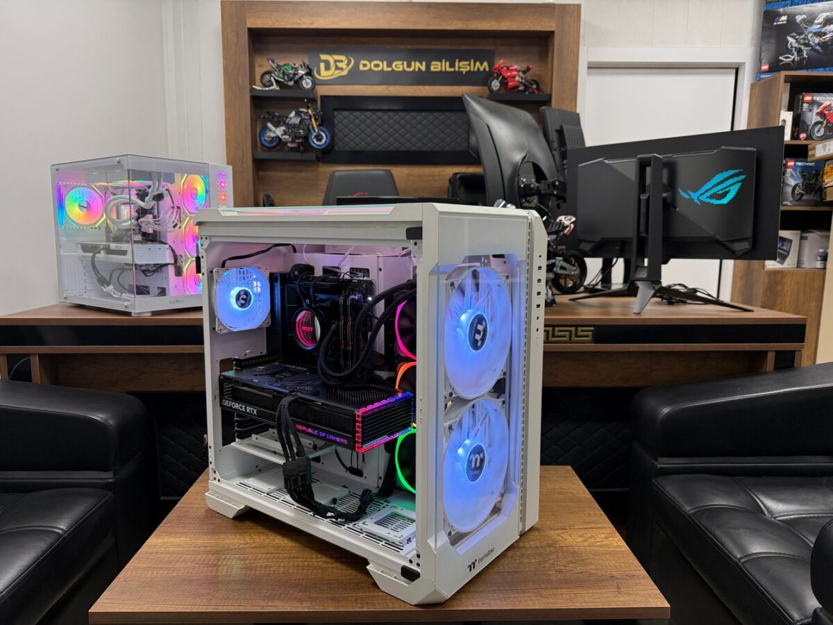 Thermaltake Amd Ryzen 9 5950X 16GB 500GB RTX4080 Super 16GB Beyaz Oyucu Kasa (İKİNCİ EL) - Görsel 2