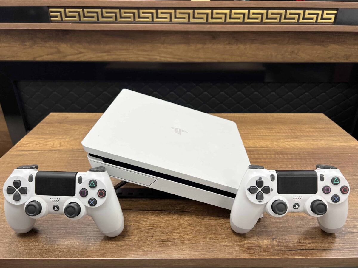 PlayStation 4 Slim Beyaz 500 GB Çift Kol (İKİNCİ EL) - Görsel 8