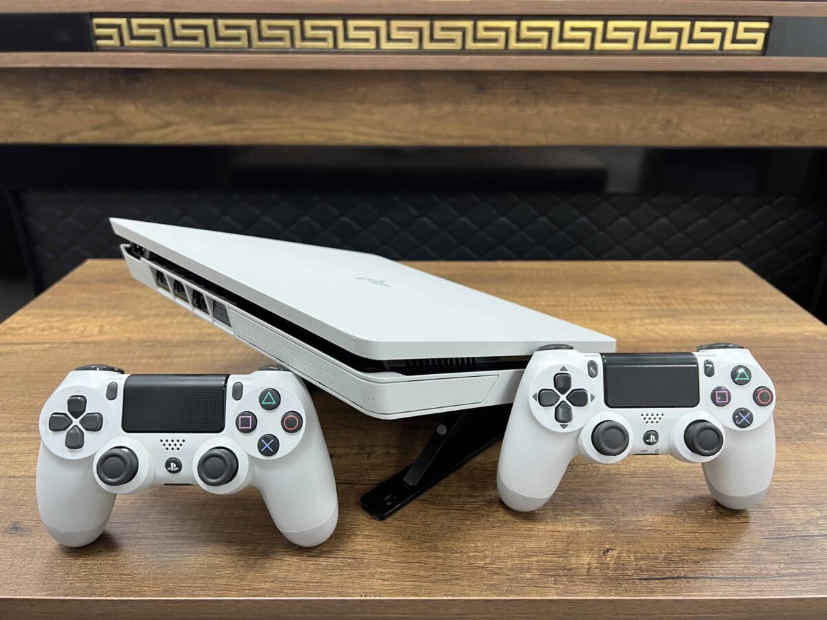PlayStation 4 Slim Beyaz 500 GB Çift Kol (İKİNCİ EL) - Görsel 9