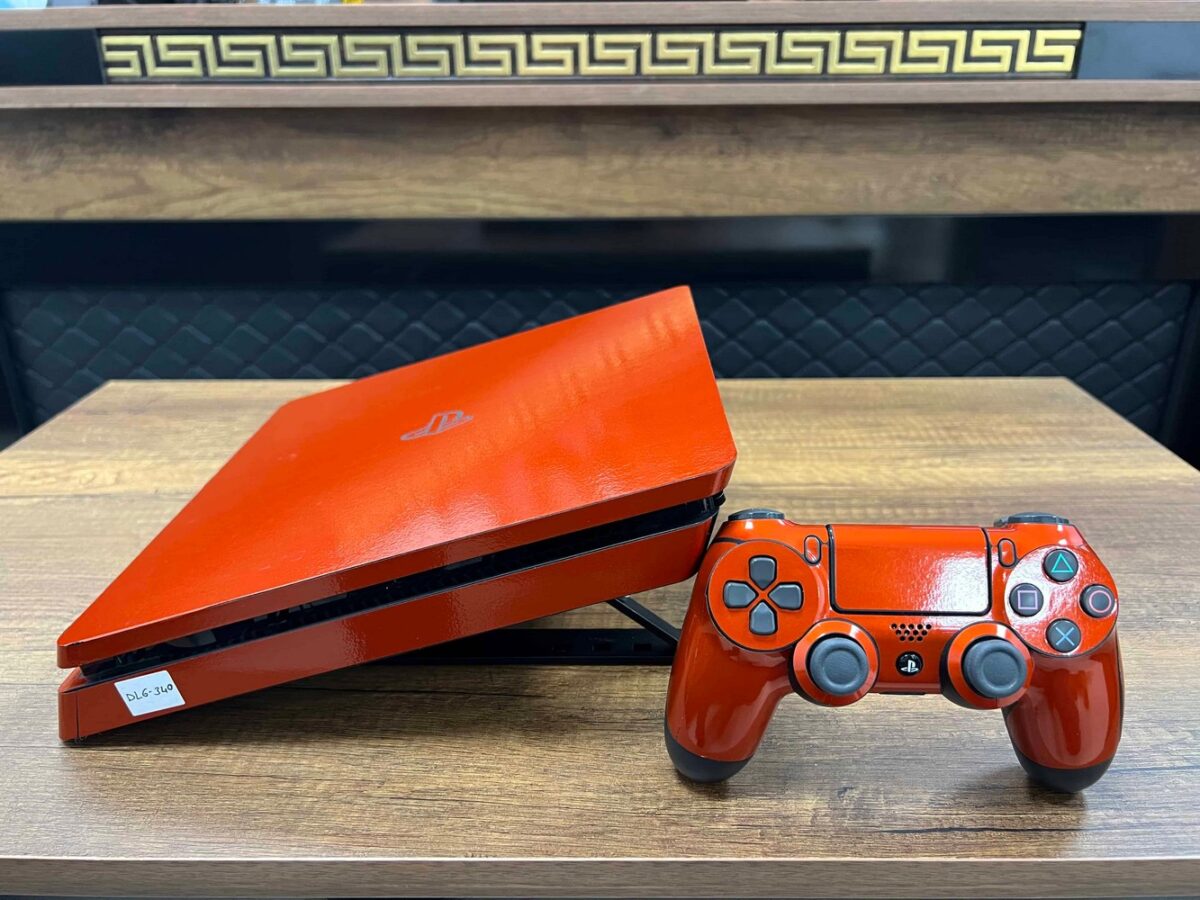 ÖZEL SERİ PlayStation 4 Slim Turuncu 500 GB Tek Kol (İKİNCİ EL) - Görsel 6
