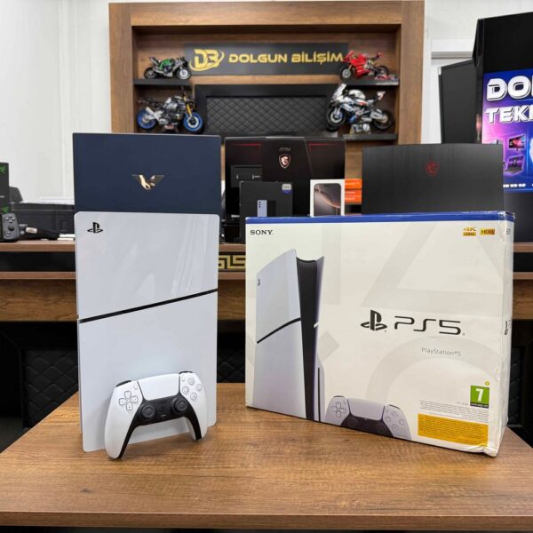 PlayStation 5 Slim CD’li 1TB Tek Kol (KUTULU İKİNCİ EL)