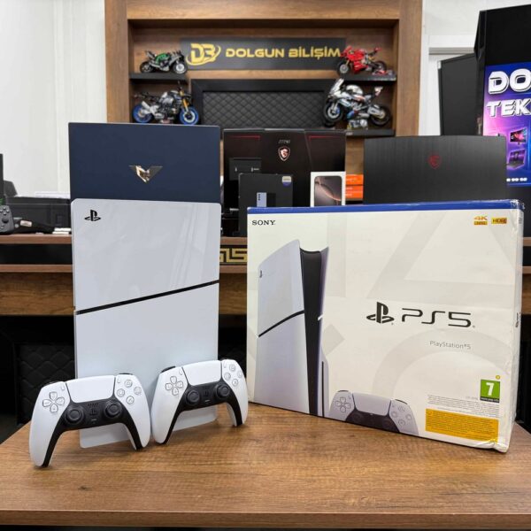 Sony Pylaystation 5 Slim CD'li 1TB Kutulu (İKİNCİ EL)