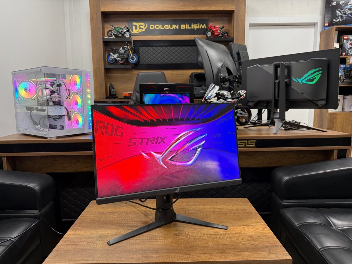 Asus ROG Swift OLED PG27UCDM 26.5" 0.03 ms 4K Pivot 240 Hz OLED Oyuncu Monitörü (İKİNCİ EL) - Görsel 5