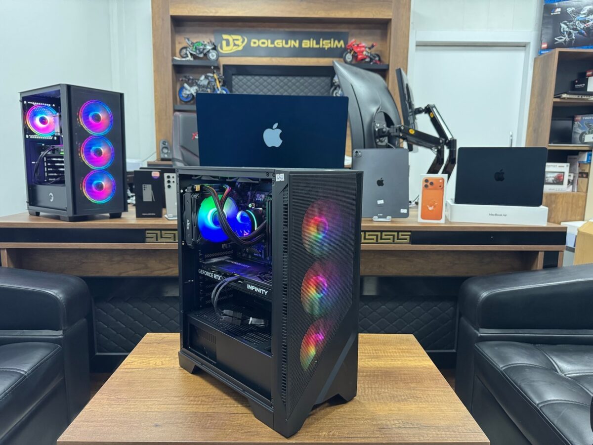 Dolgun Teknoloji 4761 MSI R5 7500F 32GB 1TB RTX5070 12GB Oyuncu Kasası - Görsel 2