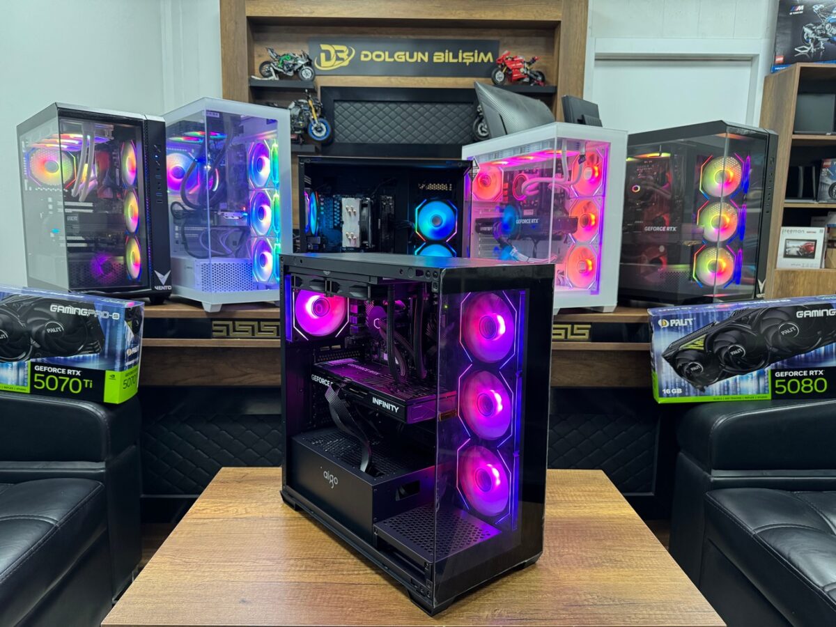 Dolgun Teknoloji 4763 AIGO R7-7800X3D 32GB 1TB RTX5060Ti 16GB W11 Pro OEM Oyuncu Kasası - Görsel 2