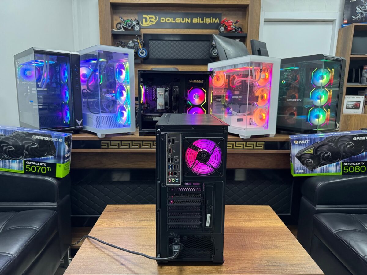 Dolgun Teknoloji 4763 AIGO R7-7800X3D 32GB 1TB RTX5060Ti 16GB W11 Pro OEM Oyuncu Kasası - Görsel 4