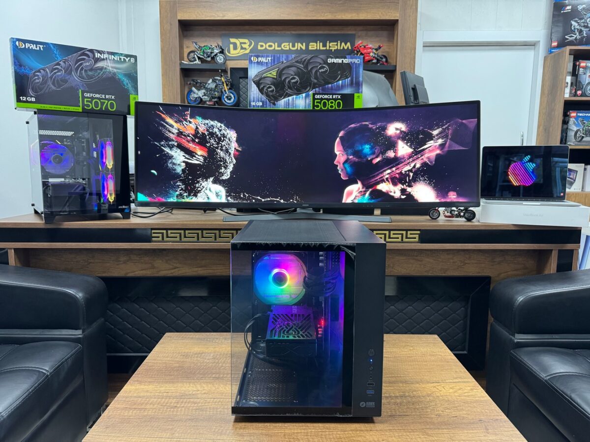 Dolgun Teknoloji 4732 AMD R5-7500F 16GB 1TB RTX5060Ti 16GB W11 OEM Oyuncu Kasası - Görsel 3