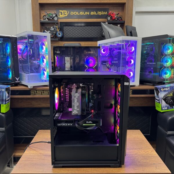 Dolgun Teknoloji 4734 AMD R5-7500F 16GB 1TB RTX5060Ti 8GB W11 OEM Oyuncu Kasası