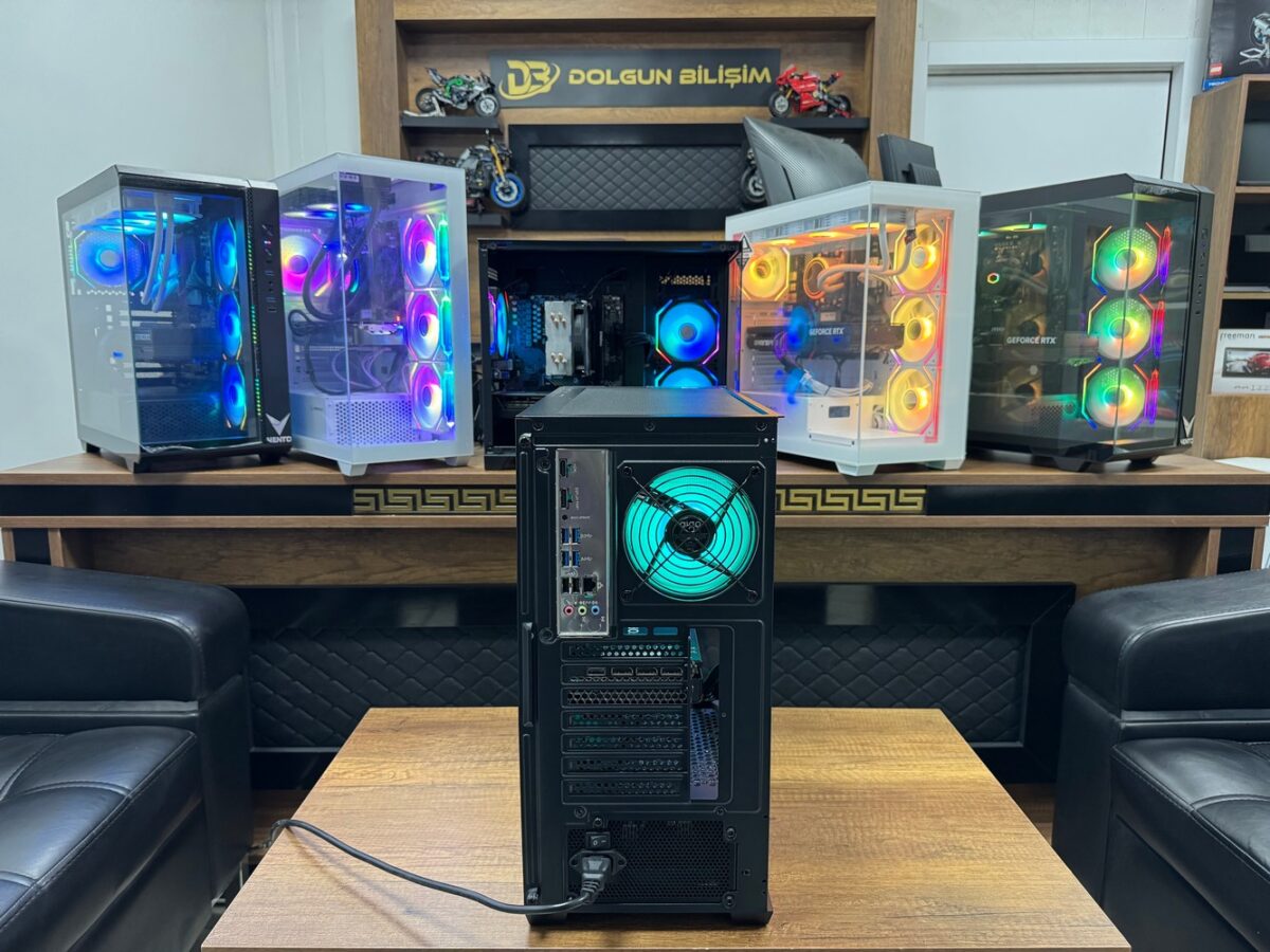 Dolgun Teknoloji 4755 AMD R5-7500F 32GB 1TB RTX5070 12GB W11 OEM Oyuncu Kasası - Görsel 4