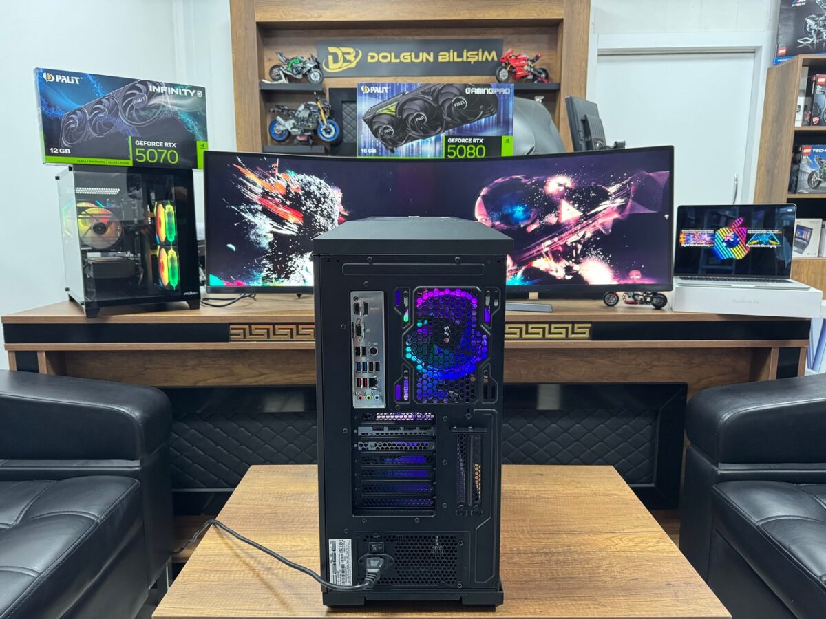 Asus R7-7800x3D 32GB 1TB RTX5070Ti 16GB W11 Pro OEM Oyuncu Kasası - Görsel 4