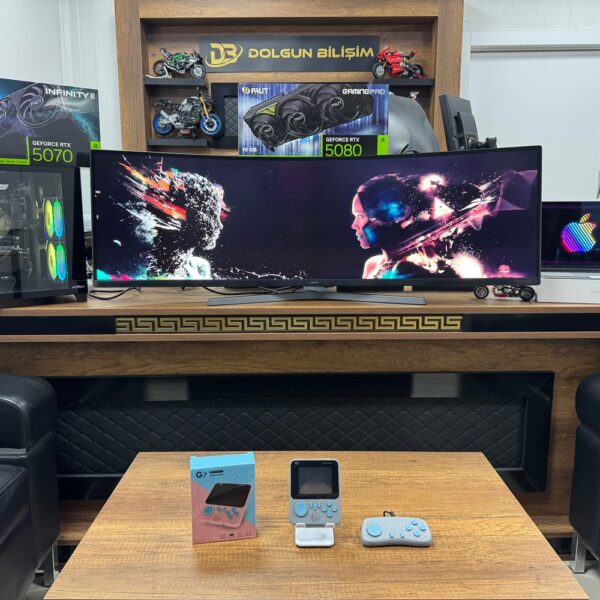 Game Boy G7 Retro Çift Joystickli Taşınabilir Oyun Konsolu 