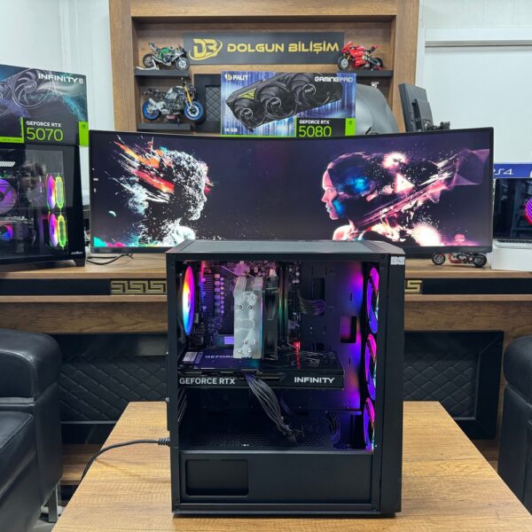 Dolgun Teknoloji AMD R5-7500F 32GB DDR5 1TB RTX5060Ti 16GB OEM Bilgisayar