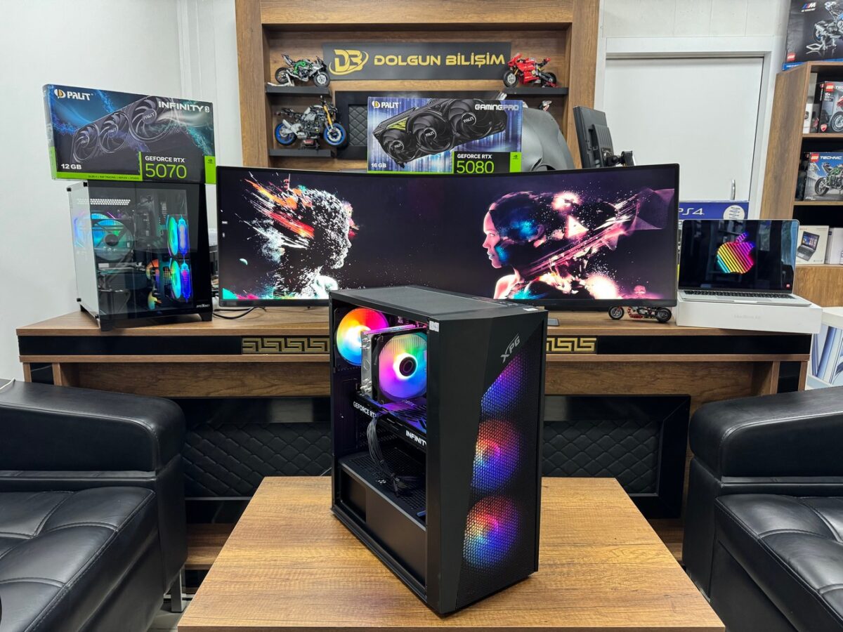 Dolgun Teknoloji AMD R5-7500F 32GB DDR5 1TB RTX5060Ti 16GB OEM Bilgisayar - Görsel 2