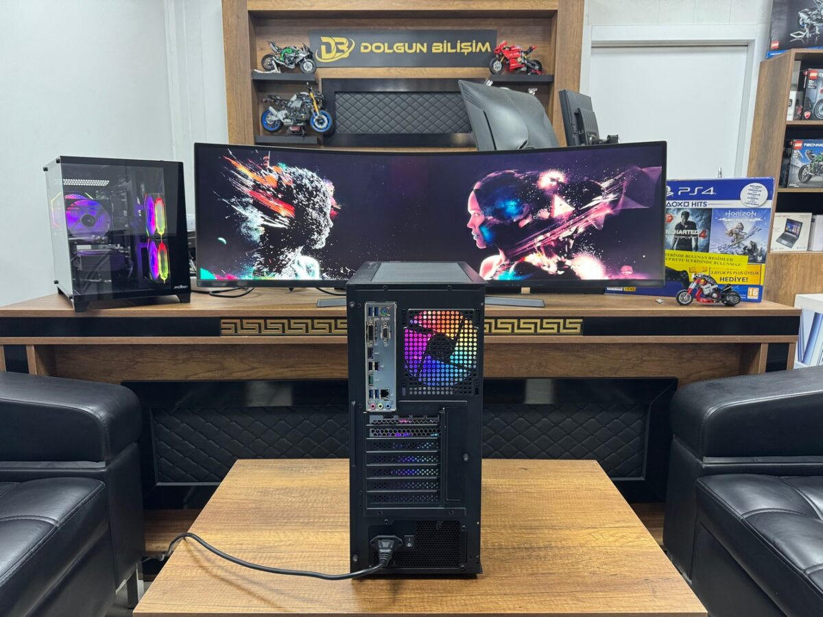 Dolgun Teknoloji 4731 AMD Ryzen 5 5600 16GB DDR4 1TB RTX5060 8GB W11 Pro Oyuncu Kasası - Görsel 4