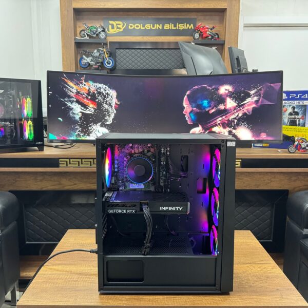 Dolgun Teknoloji 4736 i5-14400F 16GB DDR5 1TB RTX5060 8GB W11 Pro OEM Bilgisayar