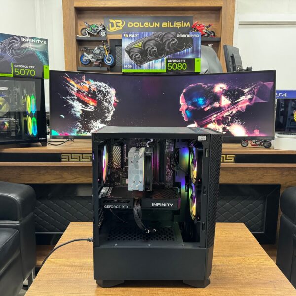 Dolgun Teknoloji AMD R5 7500F 16GB 1TB RTX5060 8GB W11 OEM Bilgisayar