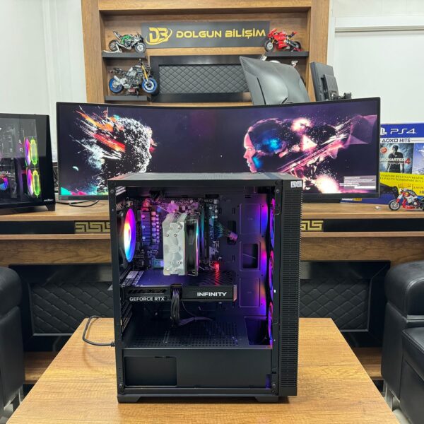 Dolgun Teknoloji 4740 AMD R5-7500F 16GB DDR5 1TB RTX5060 8GB OEM Bilgisayar