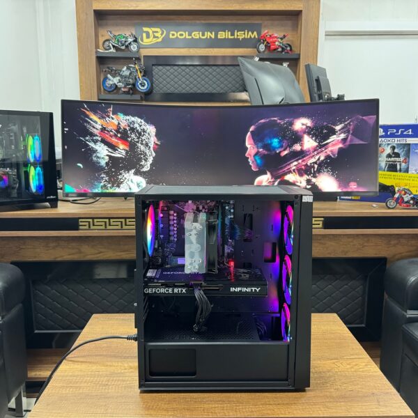 Dolgun Teknoloji 4737 AMD R5-7500F 16GB DDR5 1TB RTX5060Ti 16GB OEM Bilgisayar