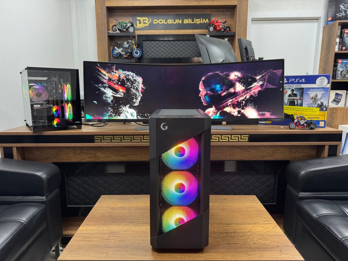 Dolgun Teknoloji 4741 R5-7500F 16GB 1TB RTX5060 8GB W11 Pro OEM Oyuncu Kasası - Görsel 3