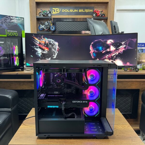 Dolgun Teknoloji 4746 R7-7800X3D 32GB 1TB RTX5080 16GB W11 Pro OEM Bilgisayar