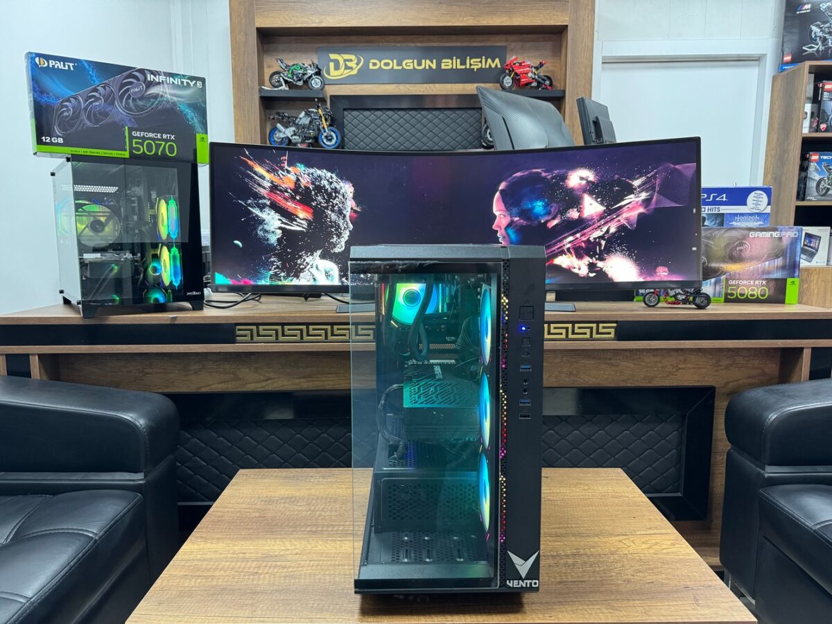 Dolgun Teknoloji 4746 R7-7800X3D 32GB 1TB RTX5080 16GB W11 Pro OEM Bilgisayar - Görsel 3