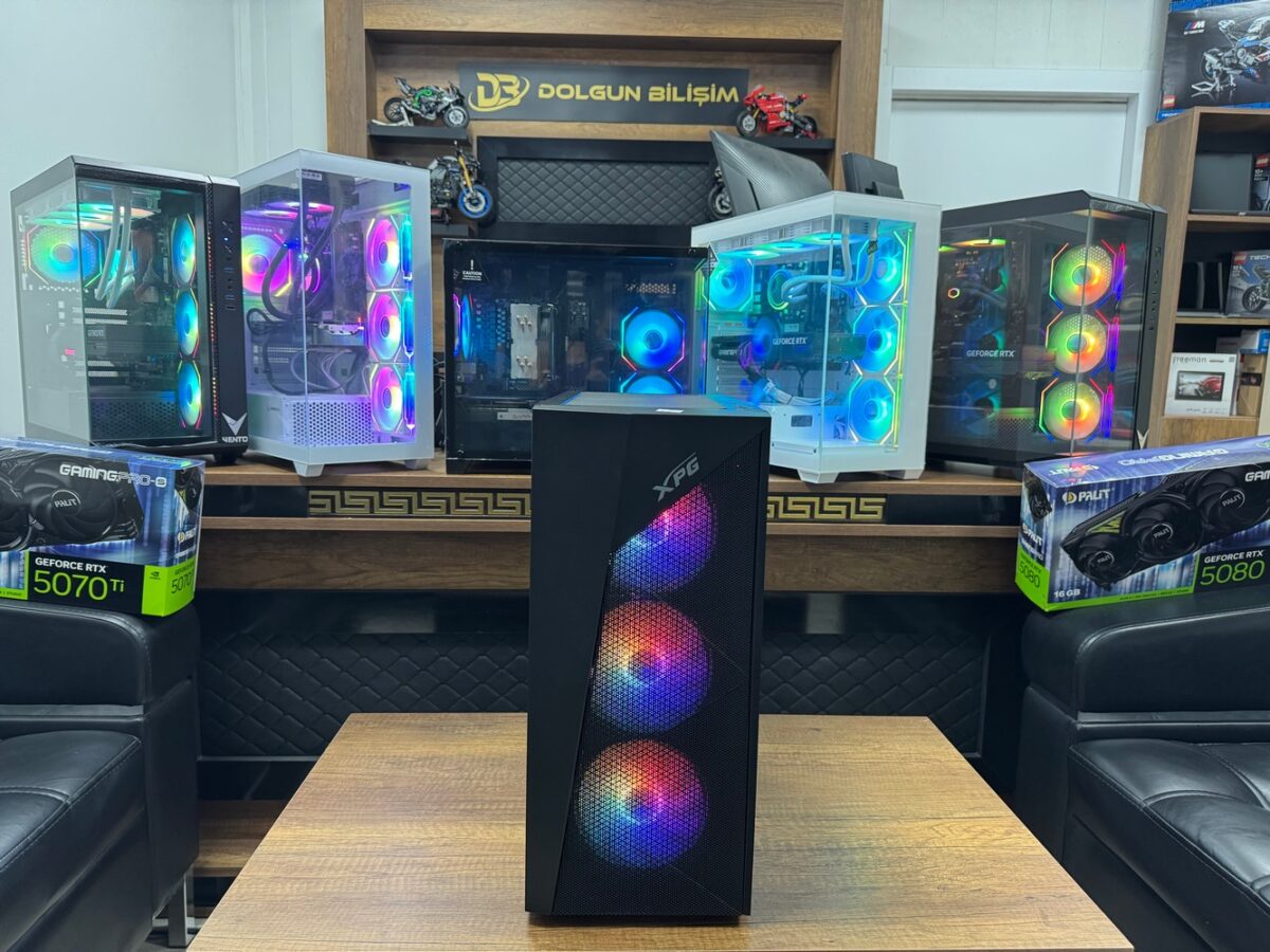 Dolgun Teknoloji 4735 i5-14400F 16GB 1TB RTX5060Ti 16GB W11 OEM Oyuncu Kasası - Görsel 3