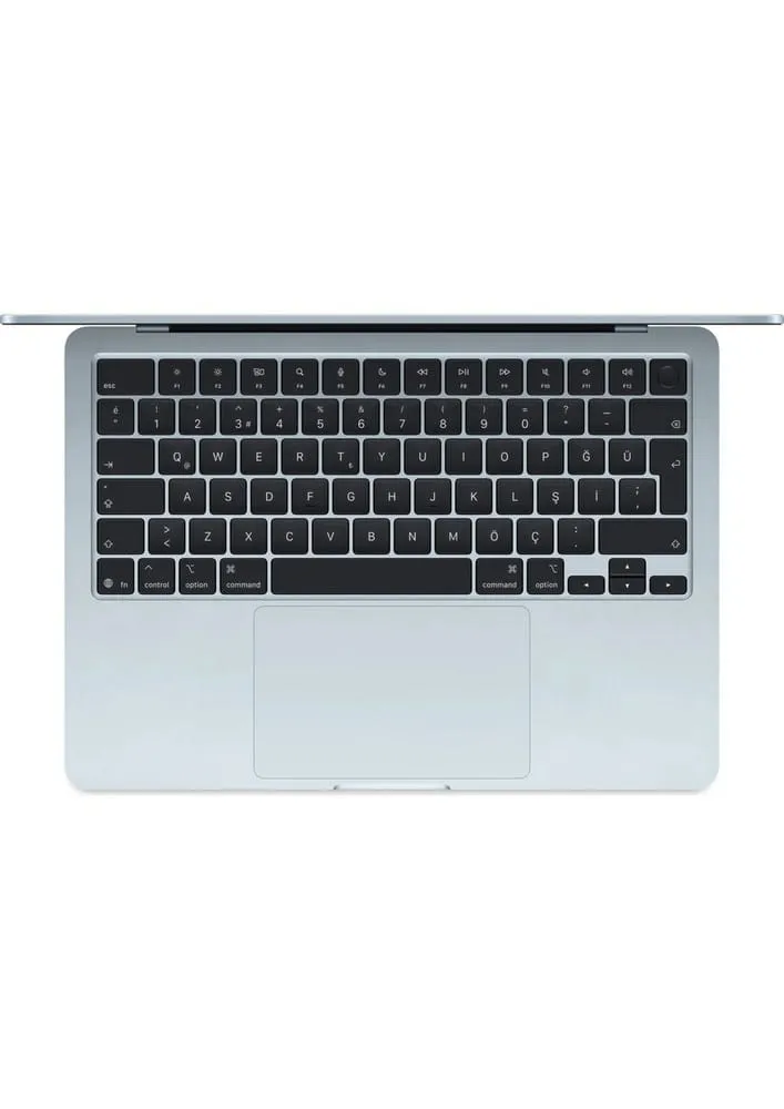 Apple MacBook Air M4 16GB 256GB SSD macOS 13" Taşınabilir Bilgisayar Gök Mavisi MC6T4TU/A - Görsel 2