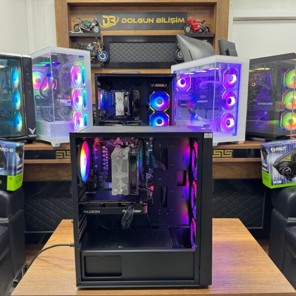 Dolgun Teknoloji 4753 R5-7500F 16GB 1TB RX9060XT 16GB OEM Oyuncu Kasası