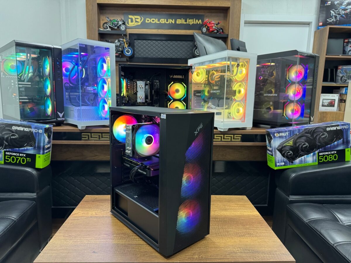 Dolgun Teknoloji 4753 R5-7500F 16GB 1TB RX9060XT 16GB OEM Oyuncu Kasası - Görsel 2