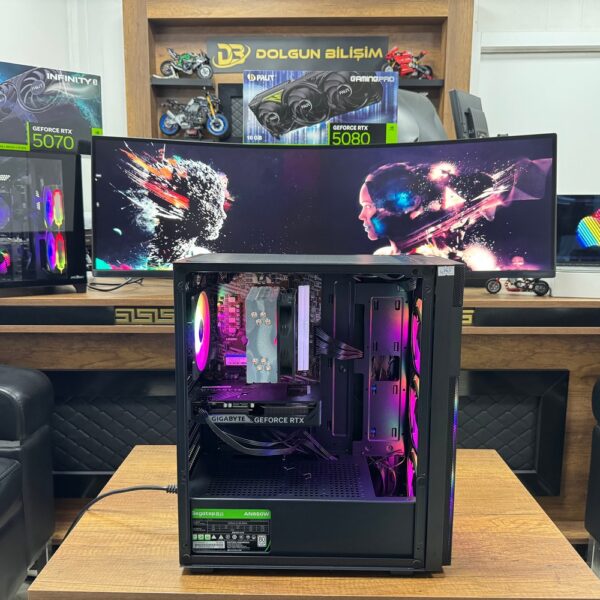 Segotep Axe 5 R7 5700 16GB 500GB RTX5060 8GB W11 Pro OEM Oyuncu Kasası