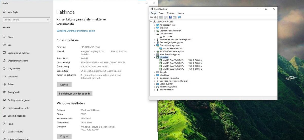 Gaming i5-760 8GB RAM 120GB SSD GT740 2GB Masaüstü Bilgisayar (İKİNCİ EL) - Görsel 5