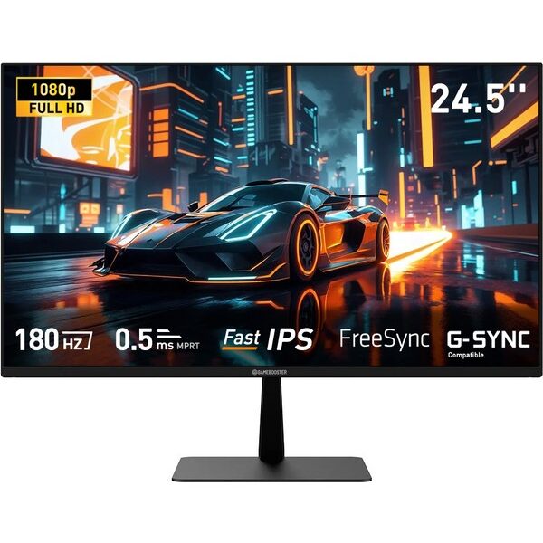 GameBooster GB-25F180FF 24.5"  RGB 180Hz Fast IPS 0.5ms FHD Flat Gaming Monitör