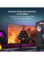 GamePower Vivid T50 27'' Curved RGB 200Hz 0.5ms FHD Curved Gaming Monitör - Görsel 5