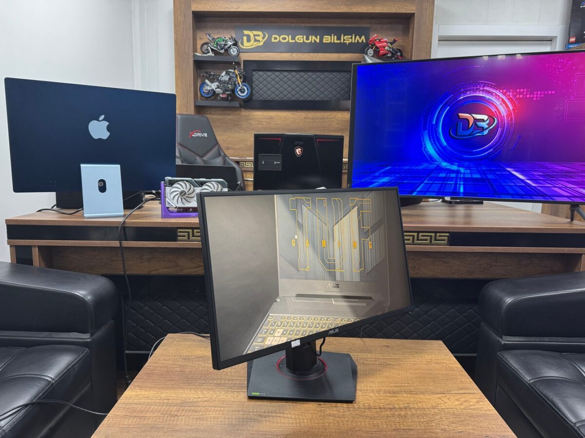 Asus VG258QR 24.5" FHD 165Hz Pivot 0.5ms Oyuncu Monitörü (İKİNCİ EL) - Görsel 2