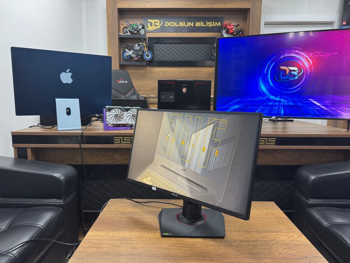 Asus VG258QR 24.5" FHD 165Hz Pivot 0.5ms Oyuncu Monitörü (İKİNCİ EL) - Görsel 3