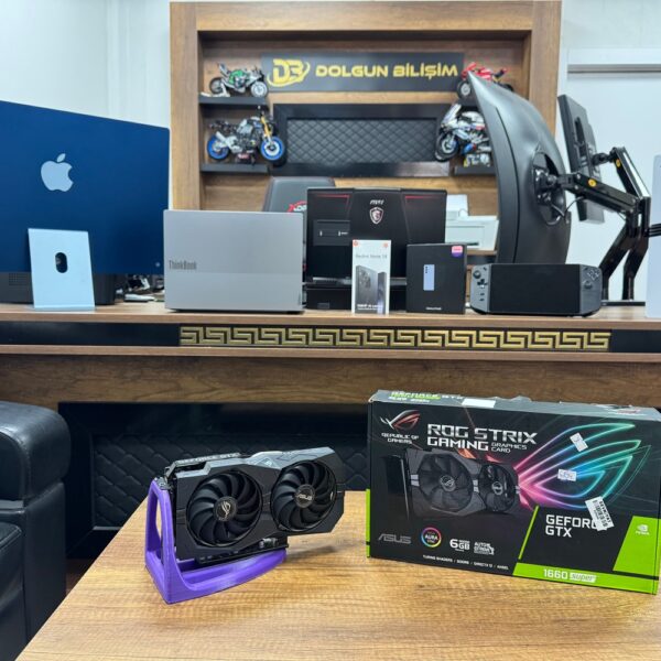 Asus Rog Strix GTX 1660 Super 6 GB Ekran Kartı (İKİNCİ EL)