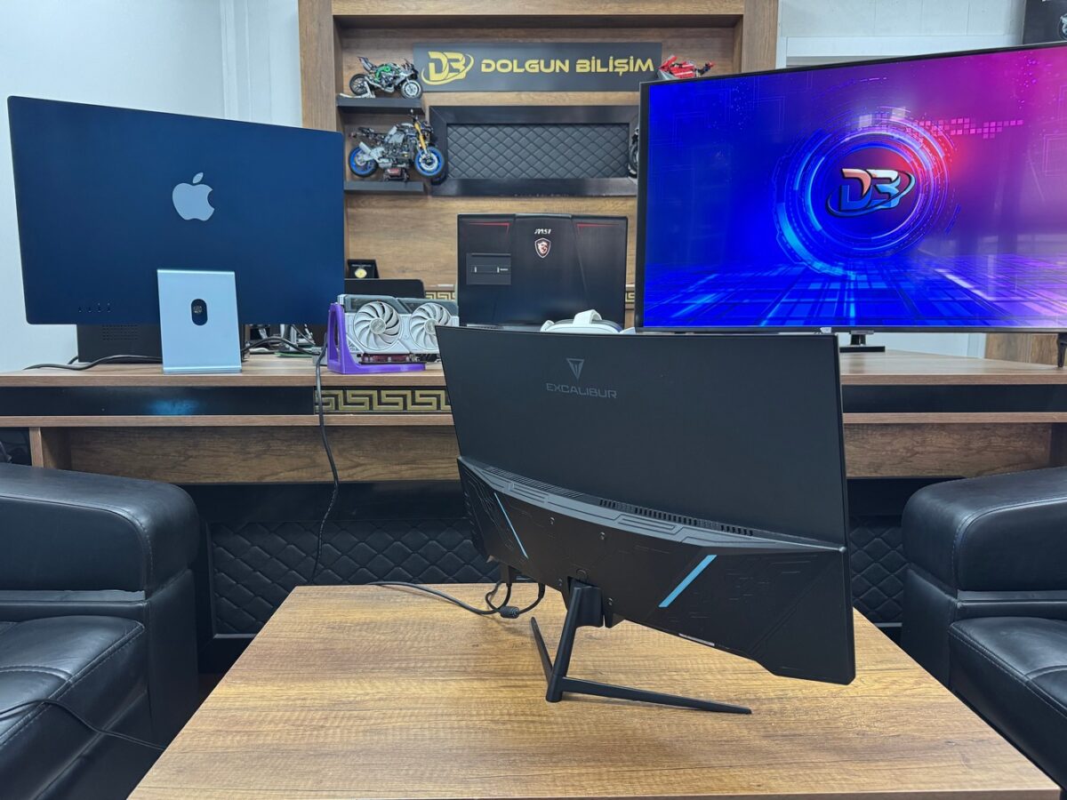 Casper Excalibur M.E238FHD-G 23.8" 1ms FHD Curved 200Hz Oyuncu Monitörü (İKİNCİ EL) - Görsel 5