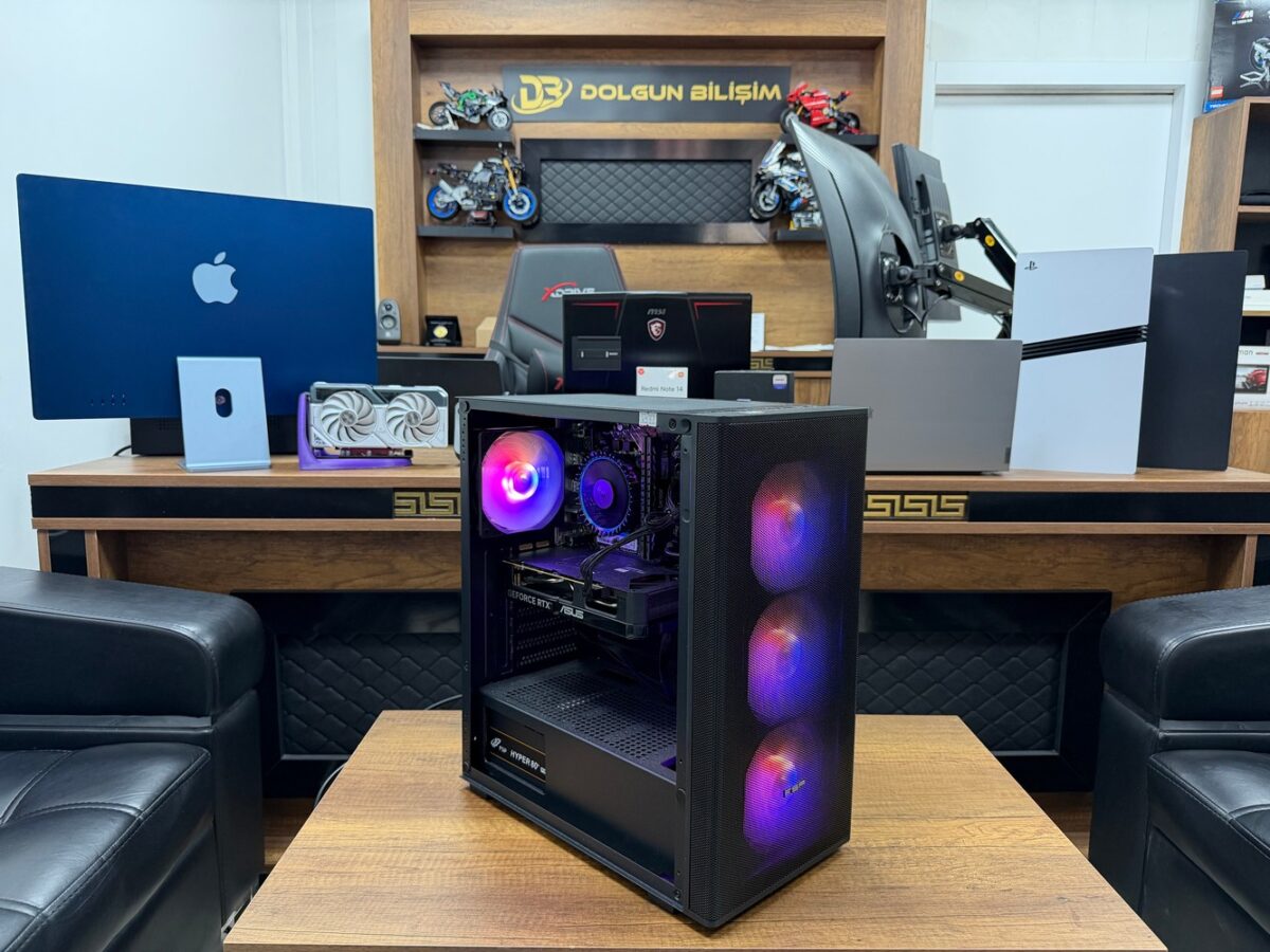 Exper FSP i5-14400F 16GB RAM 500GB SSD RTX5060 8GB Oyuncu Kasası (İKİNCİ EL) - Görsel 2