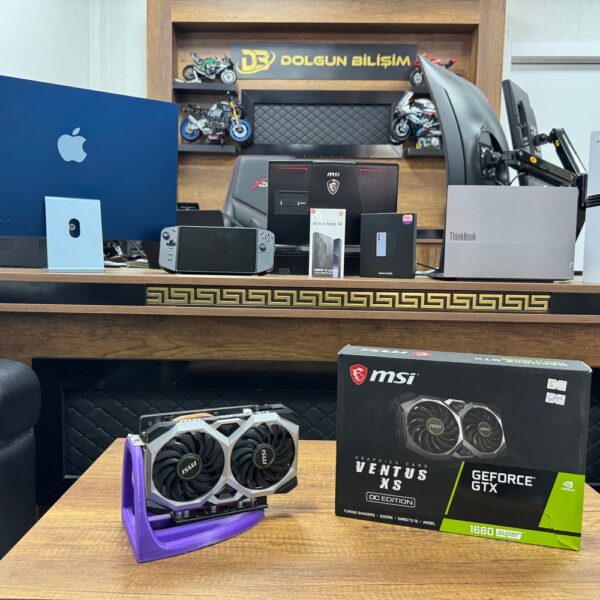 MSI GTX 1660 Super Ventus XS OC 192 Bit GDDR6 6 GB Ekran Kartı (İKİNCİ EL)