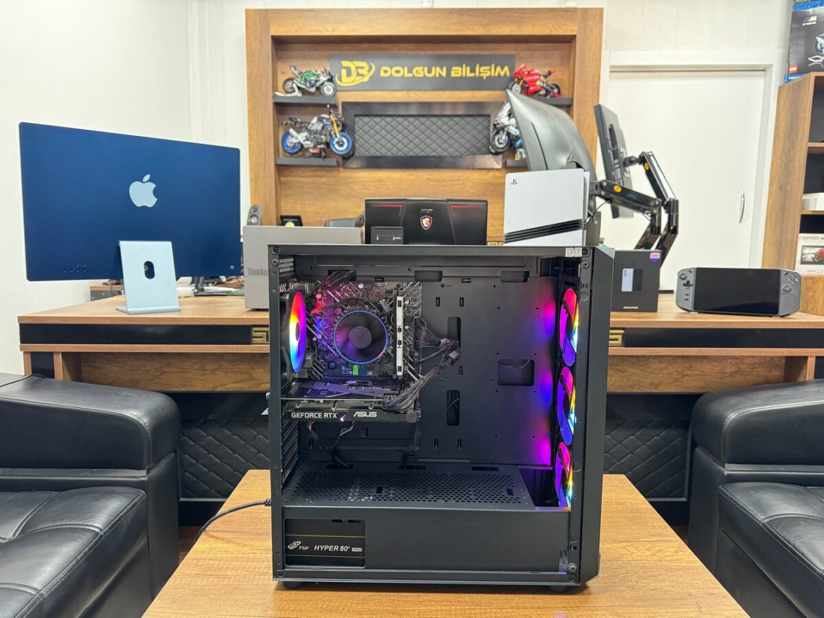 Vento i3-12100F 16GB RAM 512GB SSD RTX3060 8GB Oyuncu Kasası (İKİNCİ EL) - Görsel 2