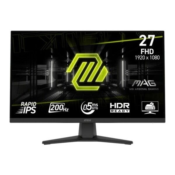 MSI 27 MAG 272F 27” 1920x1080 (FHD) 16:9 FLAT RAPID IPS 200HZ 0.5MS LCD Monitör