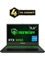 Mosnter Abra A5 V21.5.4 i5-12450H 16GB 1TB RTX3050 FDOS 15,6" 144 Hz Oyun Bilgisayarı