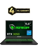 Monster Abra A5 V21.6.6 i5-13420H 8GB 500GB RTX3050 FDOS 15,6" Oyun Bilgisayarı